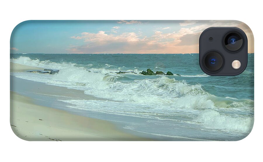 Atlantic Ocean iPhone 13 Case featuring the photograph Beach Sunrise by Teresa Wilson