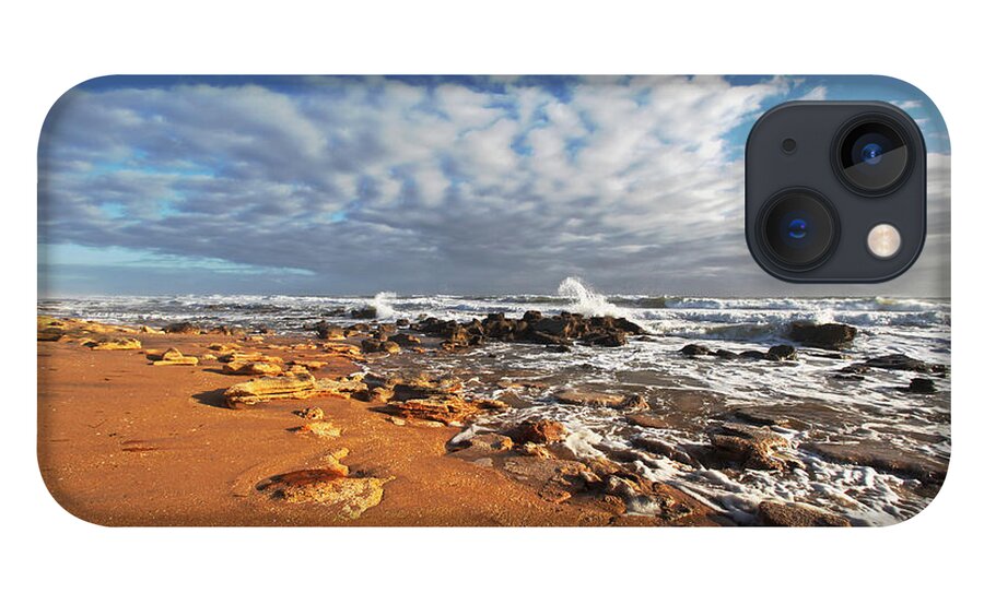  Waves iPhone 13 Case featuring the photograph Beach View by Robert Och