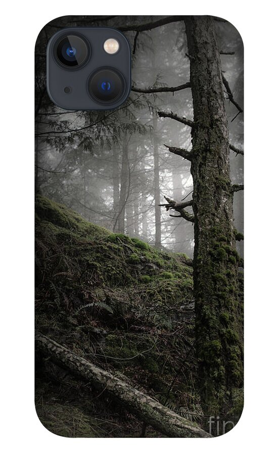 Nature iPhone 13 Case featuring the photograph Beyond the ridge by David Hillier