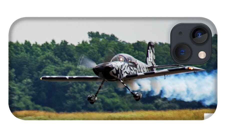 Big Muddy Air Race iPhone 13 Case featuring the photograph Big Muddy Air Race number 14 by Jeff Kurtz