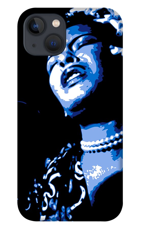 Billie Holiday iPhone 13 Case featuring the digital art Billie Holiday by DB Artist