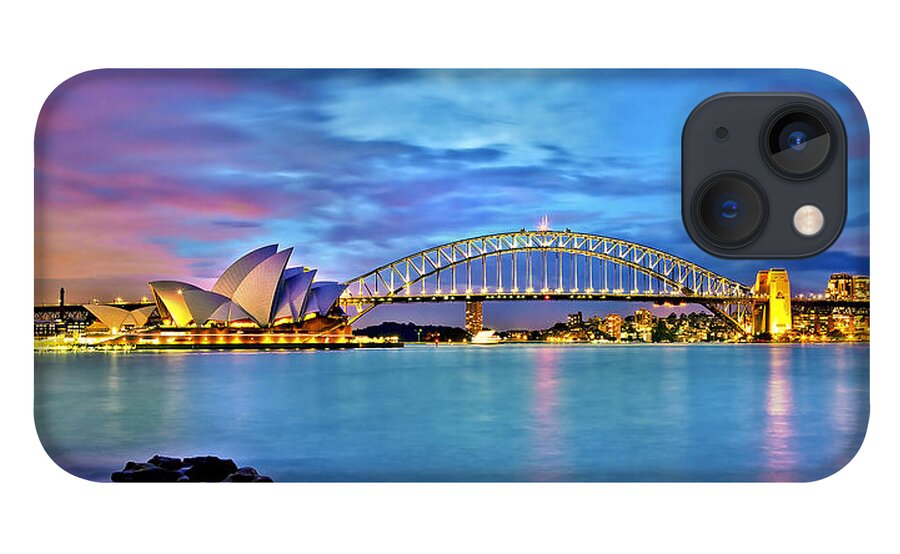 Sydney iPhone 13 Case featuring the photograph Blue Harbour by Az Jackson
