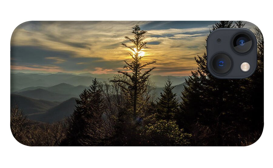 Blue Ridge Mountains iPhone 13 Case featuring the photograph Blue Ridge Mountains Sunset by Jaime Mercado