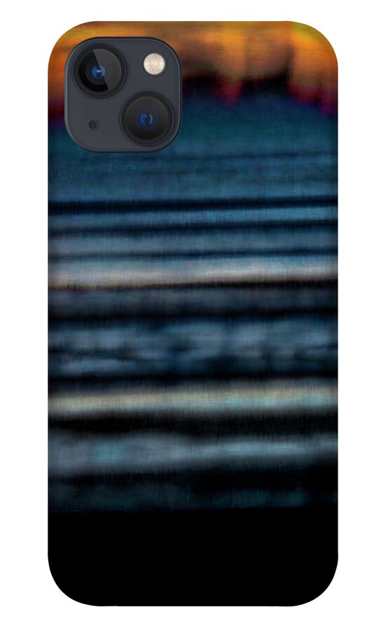 Abstract iPhone 13 Case featuring the photograph Blurred Lines by Gina O'Brien