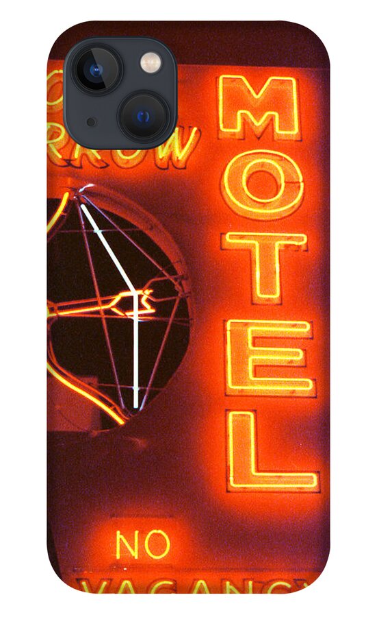 Bow iPhone 13 Case featuring the photograph Bow and Arrow Motel by Matthew Bamberg