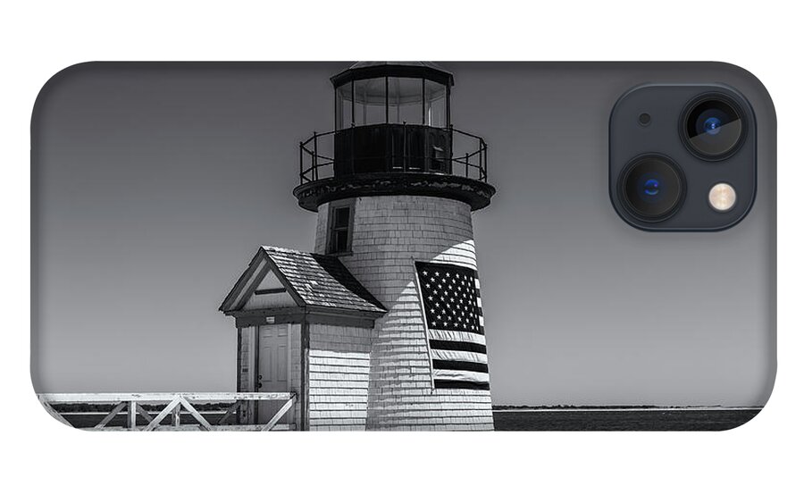 Clarence Holmes iPhone 13 Case featuring the photograph Brant Point Lighthouse II by Clarence Holmes