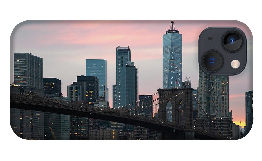 Brooklyn Bridge New York iPhone 13 Case featuring the photograph Brooklyn bridge New york by Andy Myatt