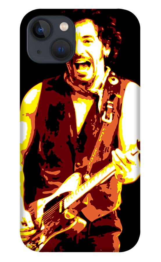Bruce Springsteen iPhone 13 Case featuring the digital art Bruce Springsteen by DB Artist