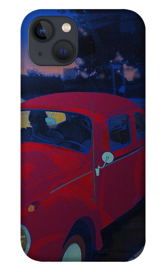 Victor Shelley iPhone 13 Case featuring the digital art Bug Ride by Victor Shelley