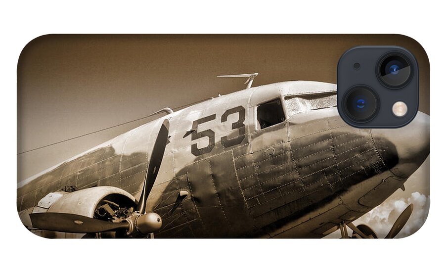 Photograph iPhone 13 Case featuring the photograph C-47 Sky Train by Richard Gehlbach