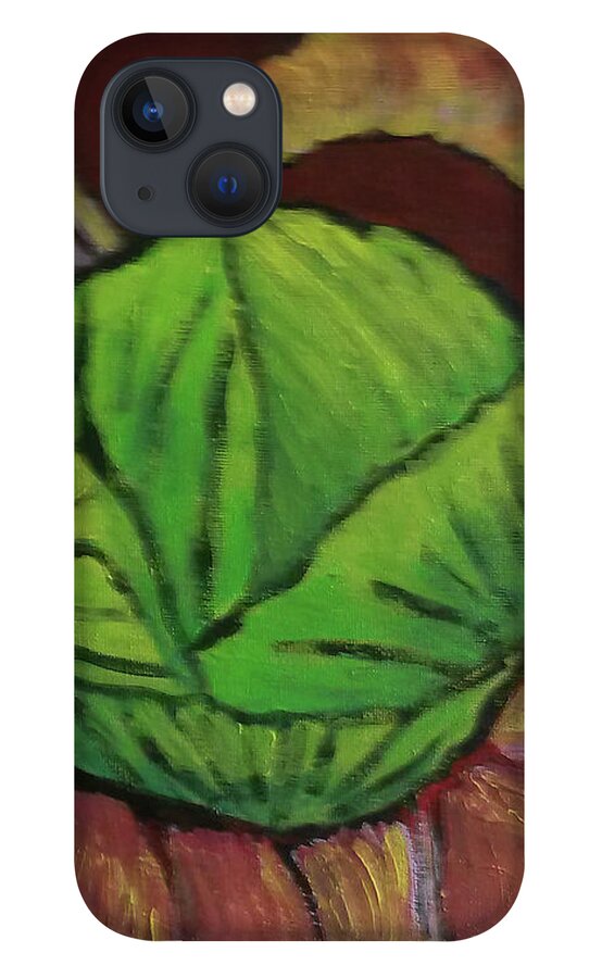 Cabbage iPhone 13 Case featuring the painting Cabbage by Gabby Tary