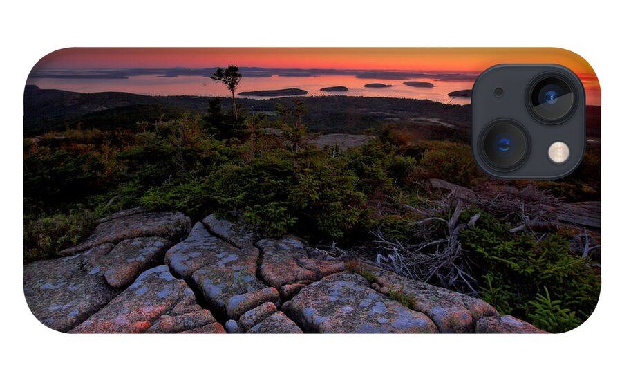Acadia iPhone 13 Case featuring the photograph Cadillac Rock by Neil Shapiro
