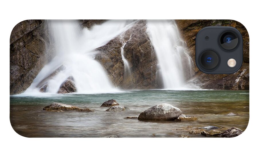 Canada iPhone 13 Case featuring the photograph Cameron Falls in Waterton Lakes National Park by Bryan Mullennix