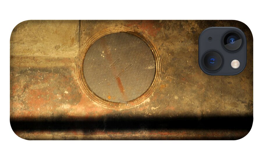 Manhole iPhone 13 Case featuring the photograph Carlton 15 - square circle by Tim Nyberg