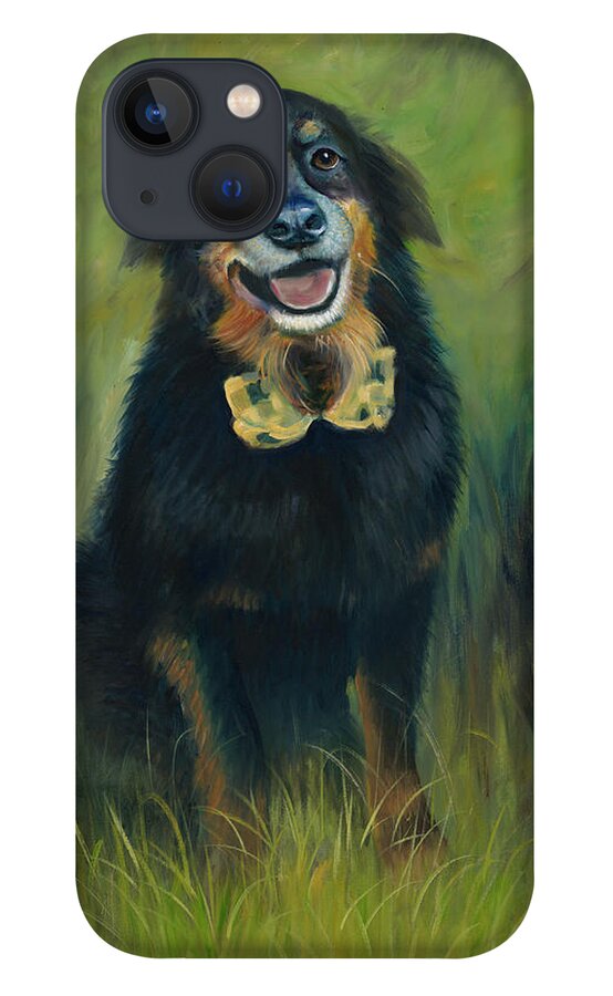 Dog iPhone 13 Case featuring the painting Chaco by Claudia Goodell