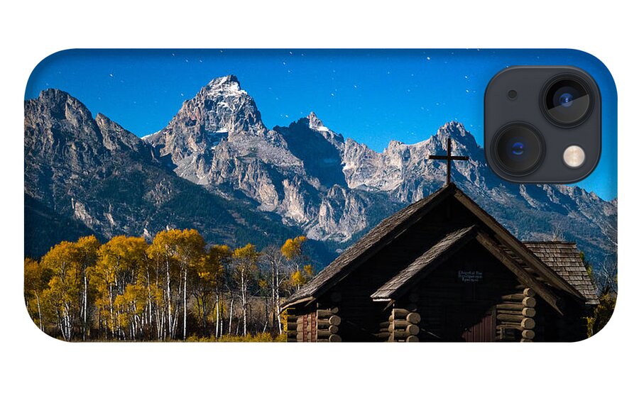 Tetons iPhone 13 Case featuring the photograph Chapel of Transfiguration by Darren White