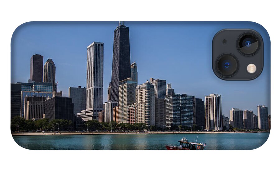 Chicago iPhone 13 Case featuring the photograph Chicago Lakefront by Lev Kaytsner