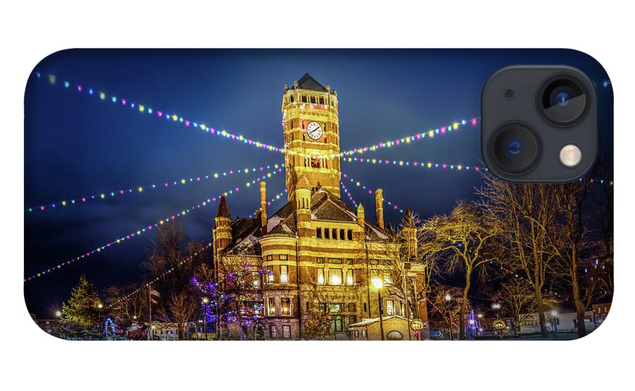 Christmas iPhone 13 Case featuring the photograph Christmas On The Square 2 by Michael Arend