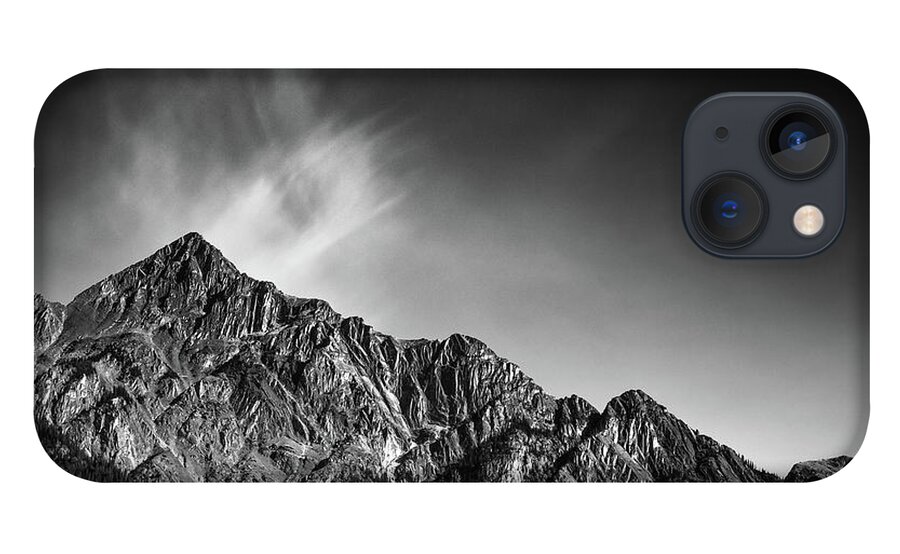 Mount Robson Park iPhone 13 Case featuring the photograph Cinnamon Peak by David Hillier
