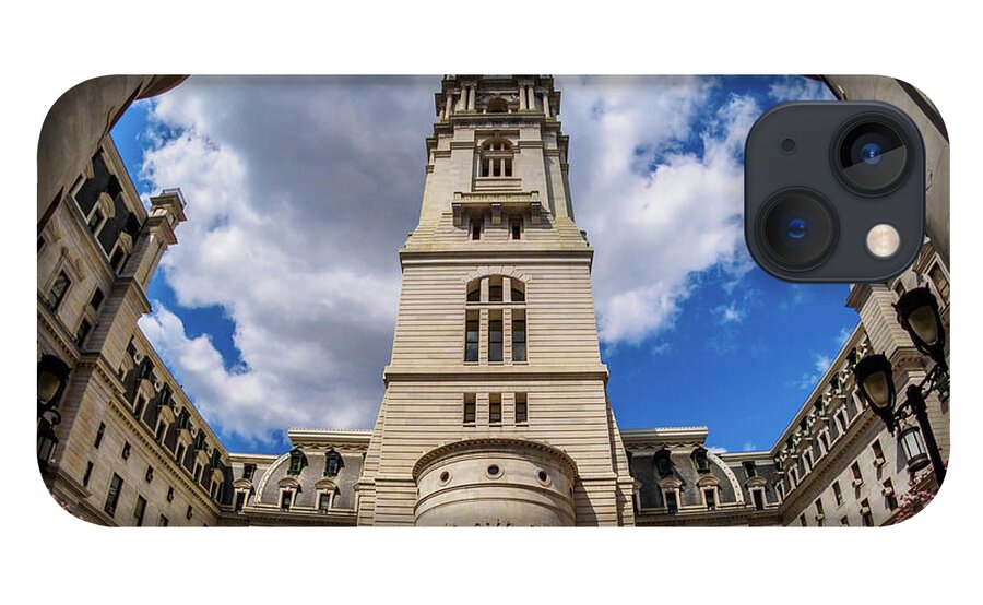 City Hall iPhone 13 Case featuring the photograph City-hall-philadelphia-photo by Louis Dallara