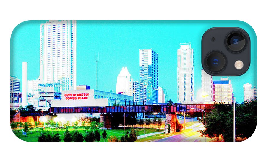 Austin iPhone 13 Case featuring the photograph City of Austin From The Walk Bridge 2 by James Granberry