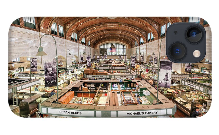 West Side Market iPhone 13 Case featuring the photograph Cleveland Westside Market by Lon Dittrick