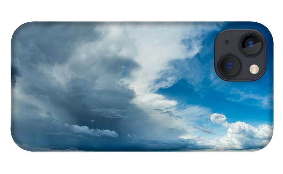 Clouds iPhone 13 Case featuring the photograph Clouds Seattle by Tommy Farnsworth