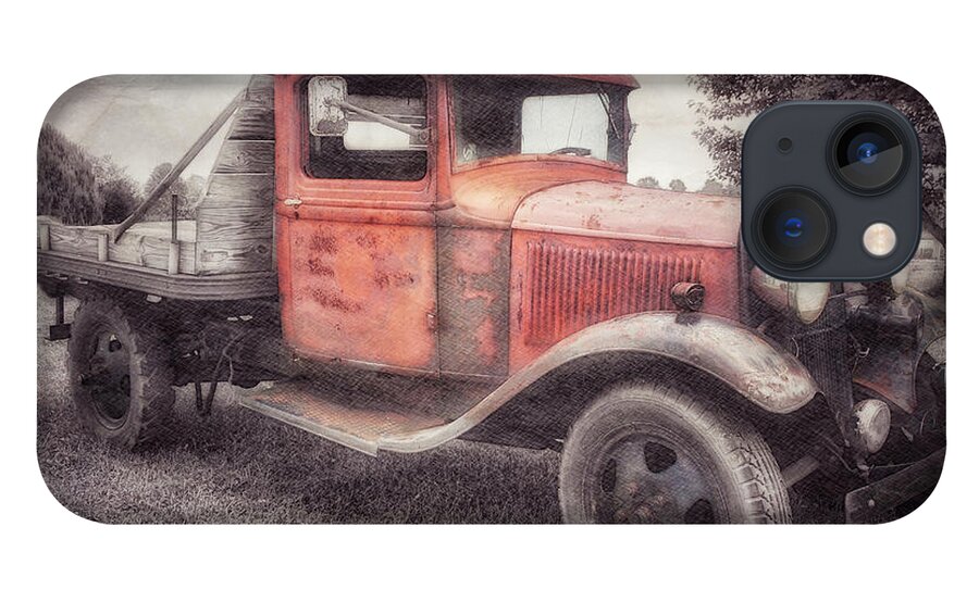 Truck iPhone 13 Case featuring the photograph Colorful Past by Andrea Platt