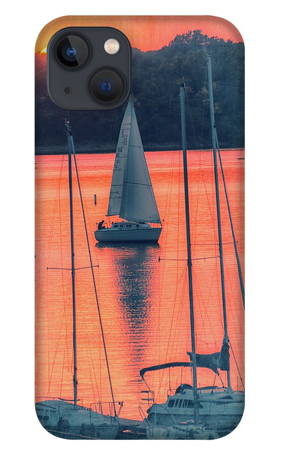 Sailboat iPhone 13 Case featuring the photograph Come Sail Away by Pamela Williams