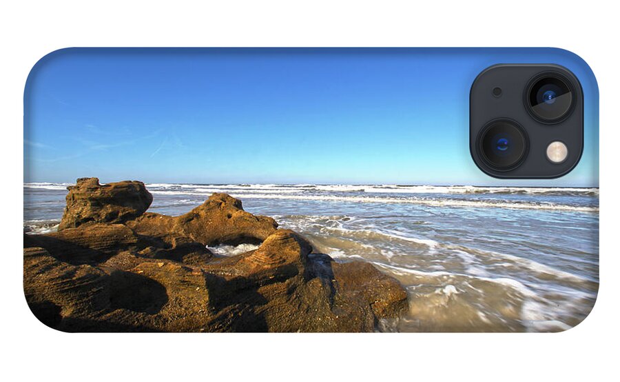 Silhouette iPhone 13 Case featuring the photograph Coquina Beach by Robert Och