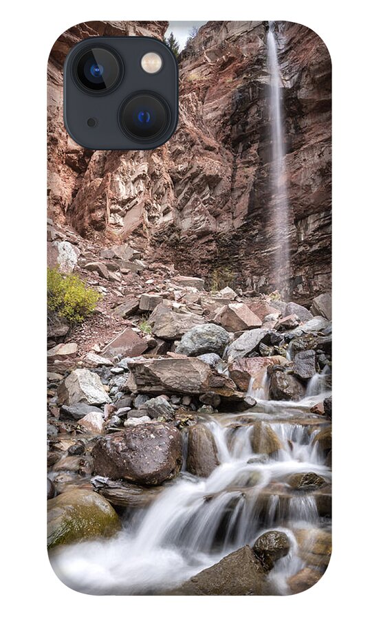 Waterfall iPhone 13 Case featuring the photograph Cornet Falls by Denise Bush