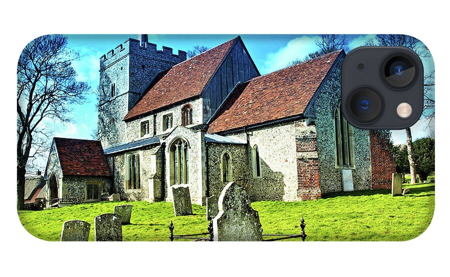 Buildings iPhone 13 Case featuring the photograph Country Church by Richard Denyer