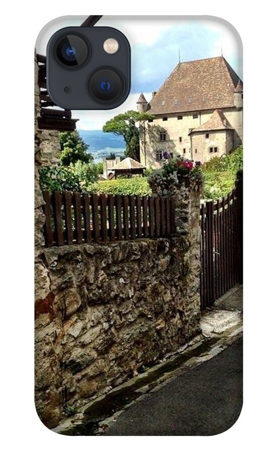 Annecy iPhone 13 Case featuring the photograph Country town euro by Lauren Serene