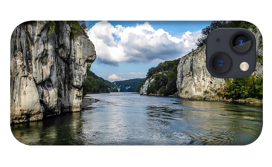 Danube iPhone 13 Case featuring the photograph Danube Gorge by Pamela Newcomb