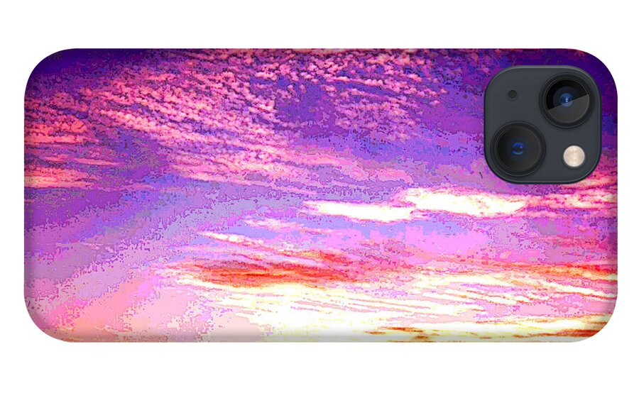 Desert iPhone 13 Case featuring the photograph Desert Sunset by Pat Wagner