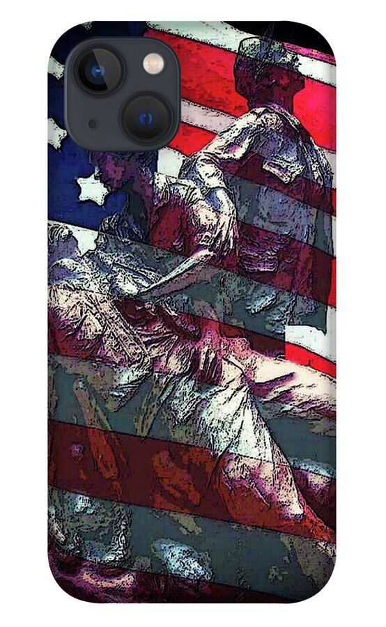 Military iPhone 13 Case featuring the photograph Don't Forget Our Nurses by Coke Mattingly