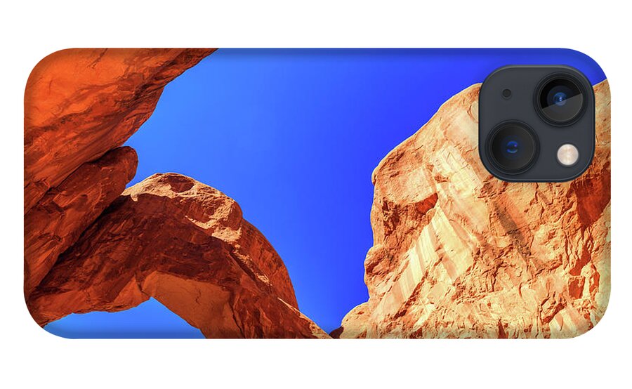 Arches National Park iPhone 13 Case featuring the photograph Double Arches by Raul Rodriguez