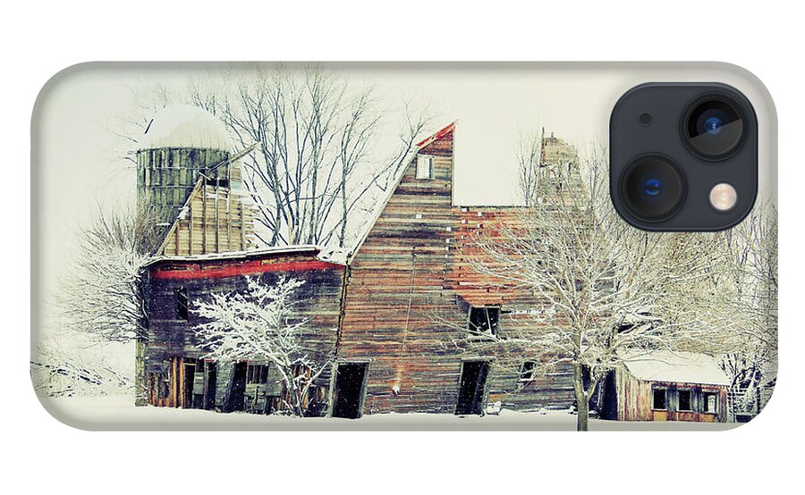 Barn iPhone 13 Case featuring the photograph Drafty old Barn by Julie Hamilton