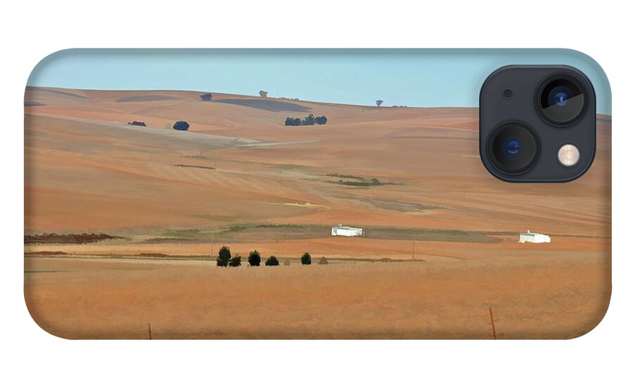 South Africa iPhone 13 Case featuring the photograph Drought-stricken South African farmlands - 1 of 3 by Josephine Cohn