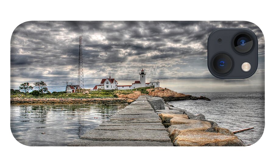 Eastern Point Lighthouse iPhone 13 Case featuring the photograph Eastern Point Lighthouse by Liz Mackney