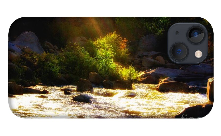 River iPhone 13 Case featuring the photograph Echo Remains by Leah McPhail
