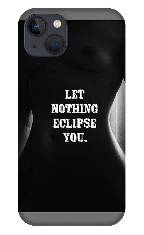 Power iPhone 13 Case featuring the digital art Eclipse by Sara Young
