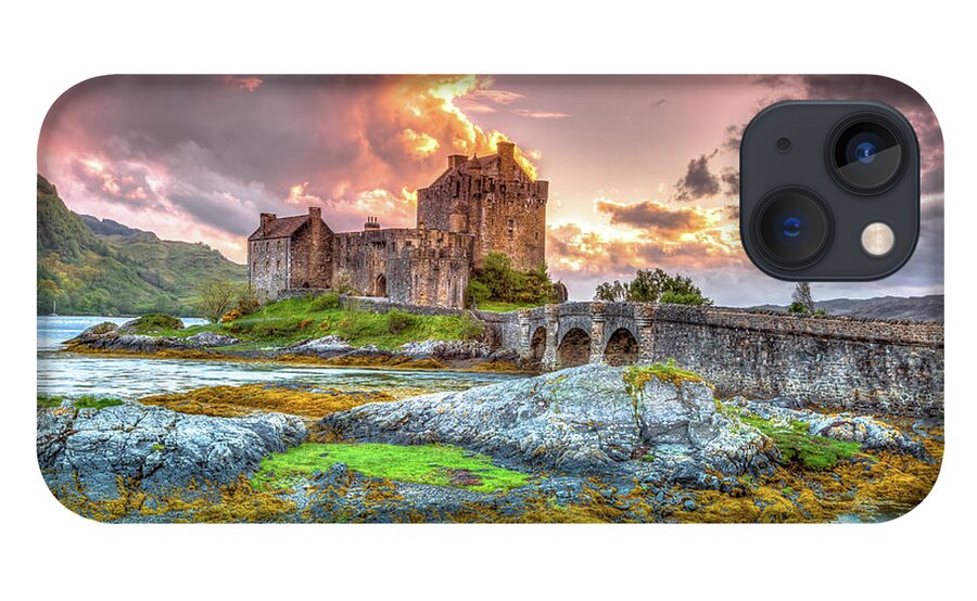Eilean Donan Castle iPhone 13 Case featuring the photograph Eilean Donan Castle by Benny Marty