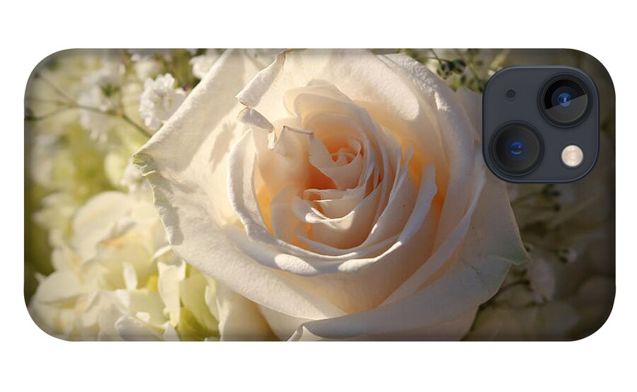 Rose iPhone 13 Case featuring the photograph Elegant White Roses by Cynthia Guinn