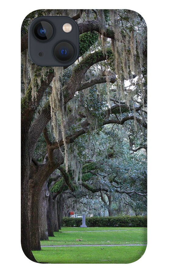 Carol Groenen iPhone 13 Case featuring the photograph Emmet Park in Savannah by Carol Groenen
