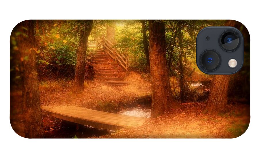 Autumn iPhone 13 Case featuring the photograph Enchanted Path - Allaire State Park by Angie Tirado