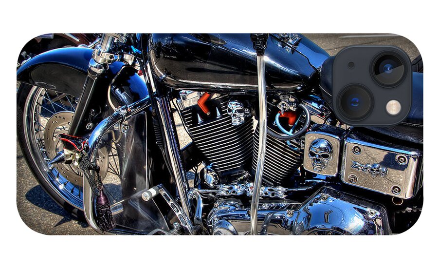 Motorcycle iPhone 13 Case featuring the photograph Enigma by LR Photography