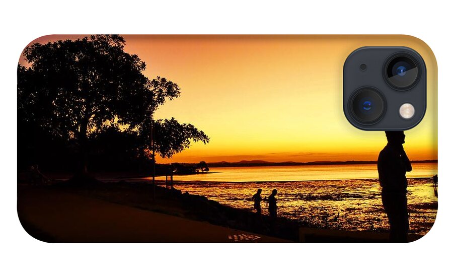 Landscape iPhone 13 Case featuring the photograph Evening Thought by Michael Blaine