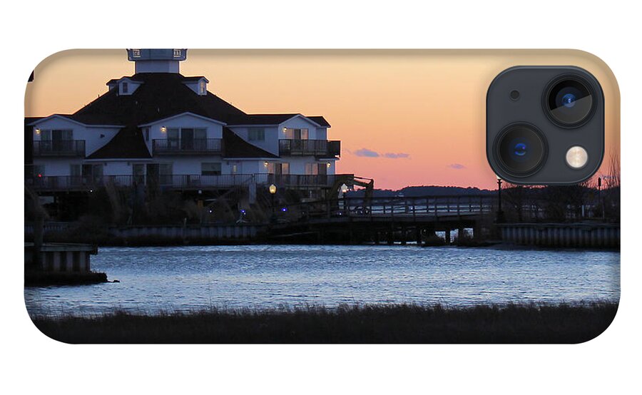 Buiding iPhone 13 Case featuring the photograph Fading Light of Day by Robert Banach