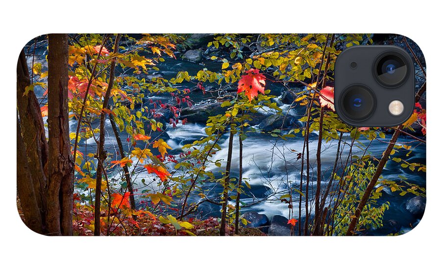Autumn iPhone 13 Case featuring the photograph Fall - Streamside, by Rikk Flohr